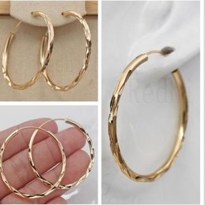 14k gold ear hoops